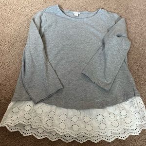 3 JCrew long sleeve tops